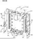 Fig. 35 - ASSEMBLY INCLUDING AN INTEGRATED FIBER LOOP STORAGE BASKET FOR AN OPTICAL FIBER MANAGEMENT ASSEMBLY