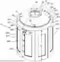 Fig. 01 - LAMP POST COLUMN COVER SYSTEM ND METHOD OF COVERING A LAMP POST COLUMN