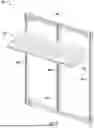 Fig. 02 - RETAIL MERCHANDISE SHELVING SYSTEM AND DECK PANELS FOR SAME