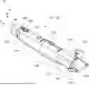 Fig. 01 - SUBMERSIBLE VEHICLE WITH A HYDRODYNAMIC PROFILE