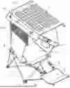 Fig. 01 - MULTIFUNCTIONAL OUTDOOR FOLDING CHAIR WITH INTEGRATED PHOTOVOLTAIC PANELS AND FANS