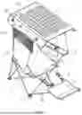 Fig. 02 - MULTIFUNCTIONAL OUTDOOR FOLDING CHAIR WITH INTEGRATED PHOTOVOLTAIC PANELS AND FANS