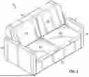 Fig. 02 - MODULAR SOFA SLEEPER HAVING PIVOTAL BACKREST ASSEMBLY