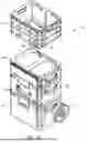 Fig. 02 - STACKABLE STORAGE CONTAINERS WITH STACKING SELF-LOCK AND SPRINGLESS LOCK CLEATS