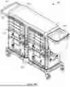 Fig. 43 - STACKABLE STORAGE CONTAINERS WITH STACKING SELF-LOCK AND SPRINGLESS LOCK CLEATS