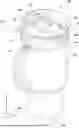 Fig. 01 - SNACK CUP AND LID ASSEMBLY THEREFOR