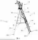 Fig. 02 - FOLDABLE WORK PLATFORM LADDER